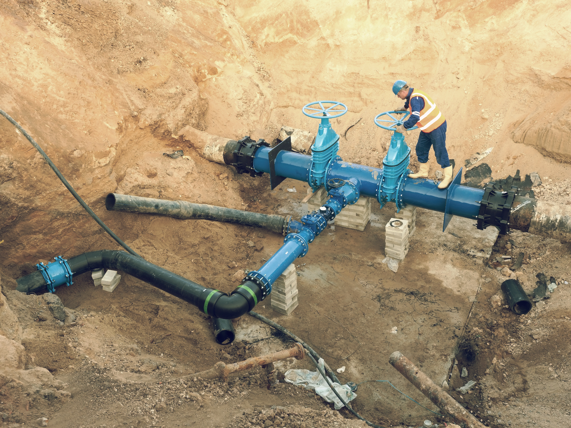 Vodovod nam je povzročal težave