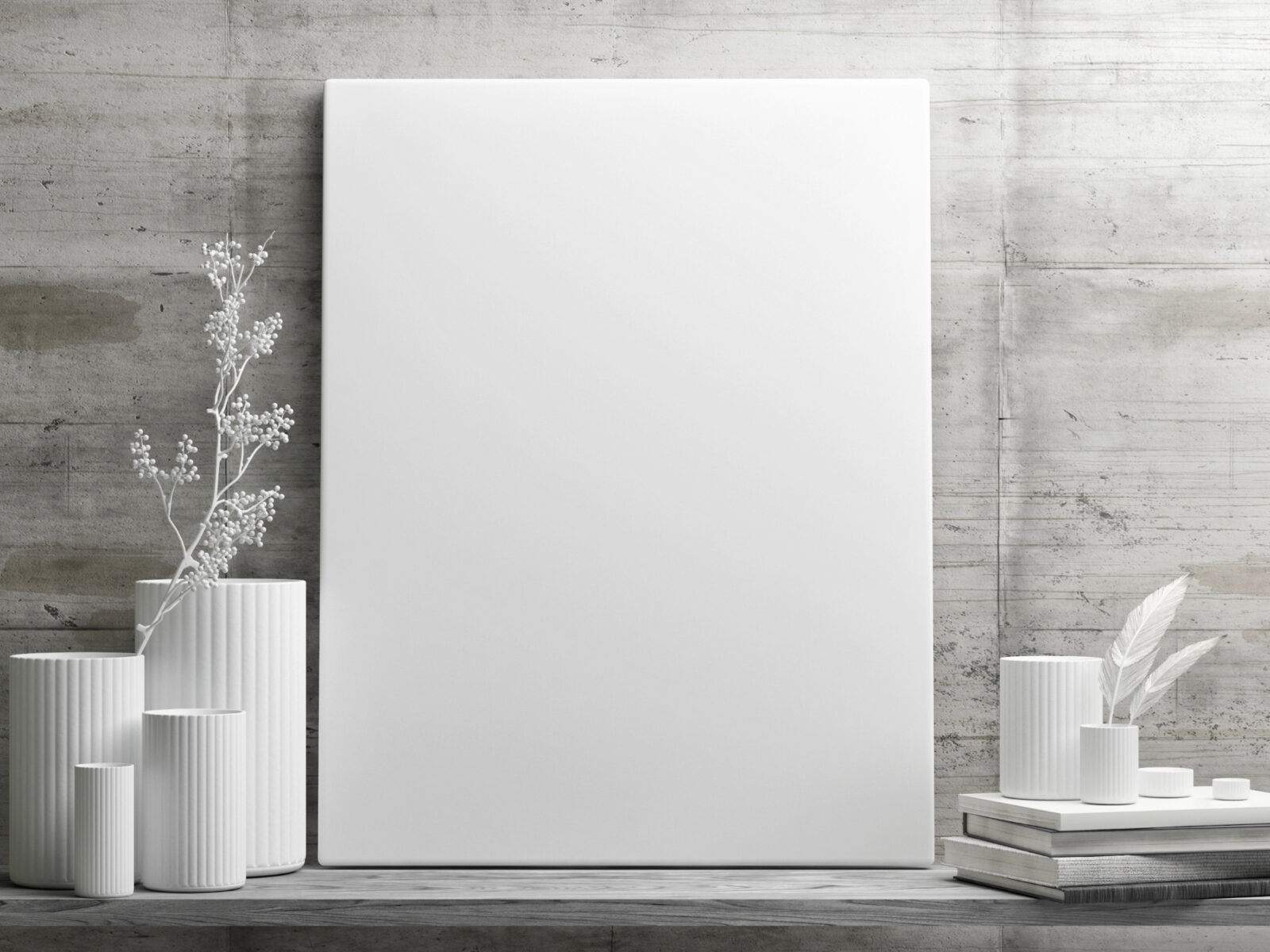 Ko je spomin, fotografija na platnu in postane del prostora